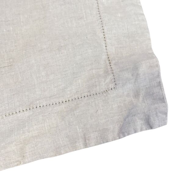 Pottery Barn Belgian Flax 100% Linen Standard Pillow Sham Case Cover Beige - Picture 4 of 12